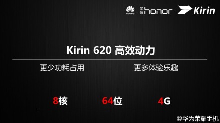 Huawei passe au 64-bit avec le processeur Kirin 620