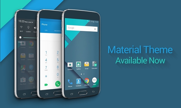 Samsung Galaxy S6 : passez au Material Design dans TouchWiz avec le Material Theme