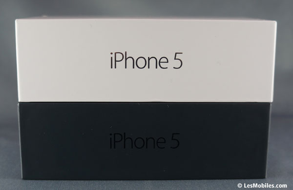 Comparatif photos iPhone 5 blanc vs noir vs iPhone 4S