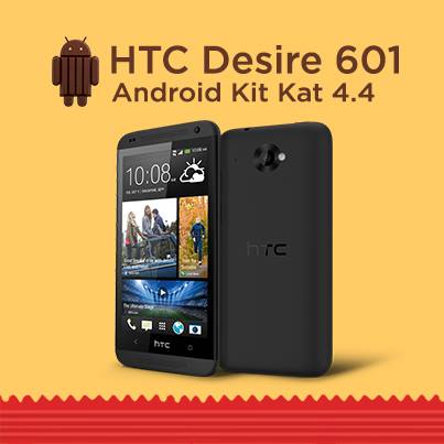HTC Desire 601 : Android 4.4 KitKat est en route !