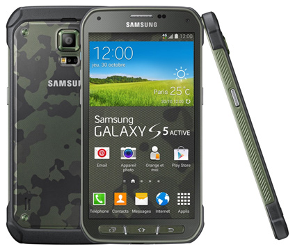 Samsung Galaxy S5 Active en exclusivité chez Orange