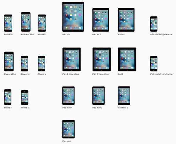 iOS 9 disponible à partir du 16 septembre sur les iPhone, iPad et iPod Touch compatibles