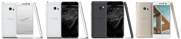 Le HTC 10 dévoilé avec quatre coloris différents