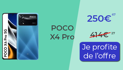 POCO X4 Aliexpress promotion soldes