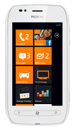 Le Nokia Lumia 710 blanc débarque en exclusivité chez Orange 
