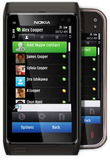 Skype : nouvelle version de son application Symbian