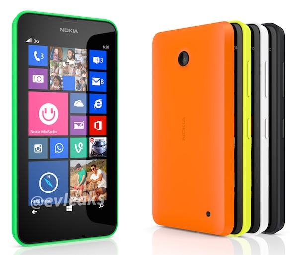 Lumia 630, visuel Evleaks