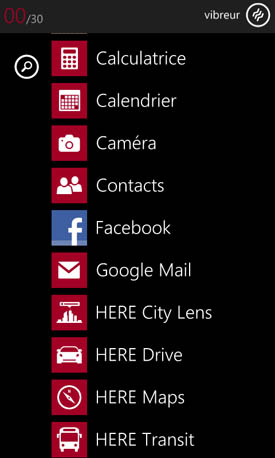 Nokia Lumia 720 apps
