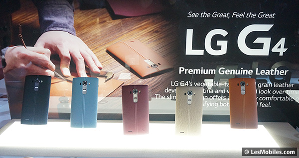 LG espère vendre 12 millions de G4