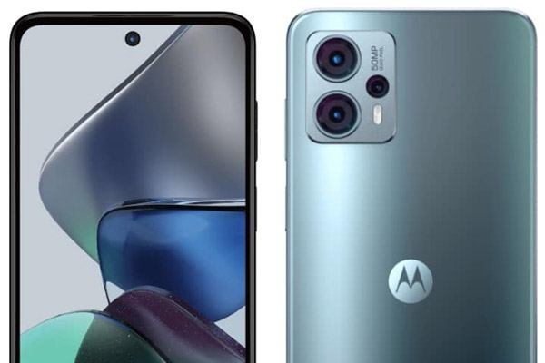 Les rendus réalistes du futur smartphone Motorola Moto g23 dans la nature à la vue de tous, bien avant sa présentation