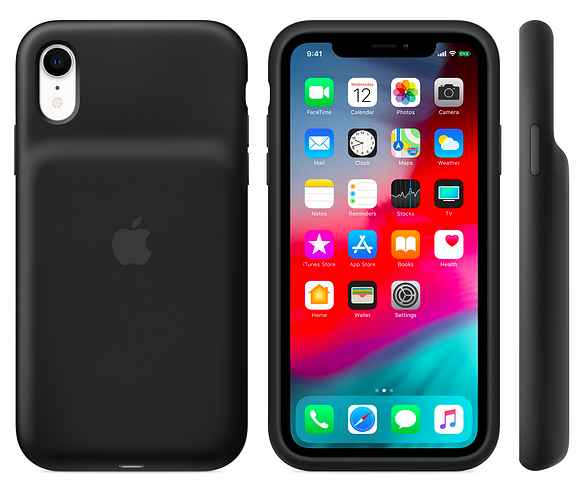 Apple présente des coques avec batterie pour les iPhone de 2018