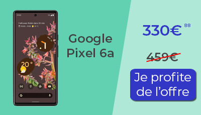 Soldes promotion Google Pixel 6a