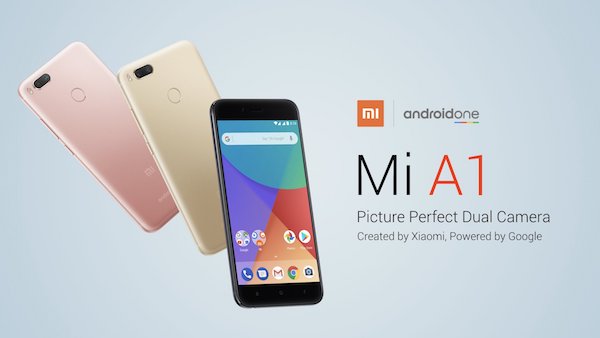 Xiaomi dévoile un mobile sous Android One : le Mi A1