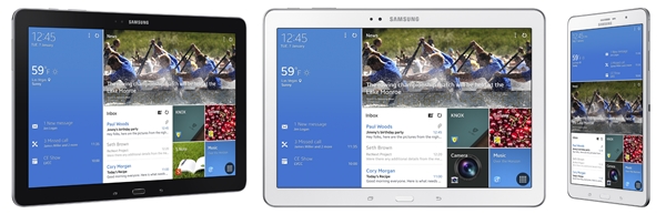 Samsung Galaxy Tab Pro 12.2, 10.1 et 8.4