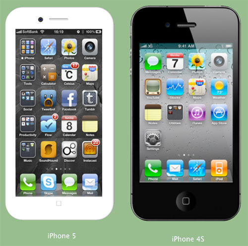 L'iPhone 5 aura bien un écran de 4 pouces selon le Wall Street Journal