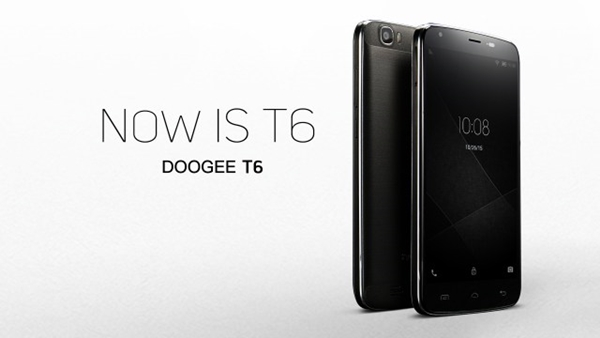 Doogee lance le T6, un smartphone doté d'une batterie de 6250 mAh