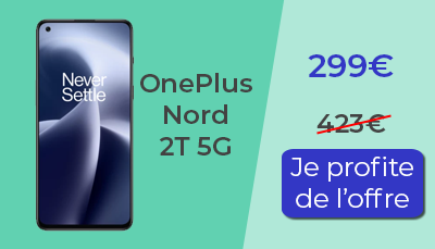 OnePlus Nord 2T 5G promotion soldes
