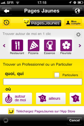 Mappy GPS Free (Pages Jaunes)