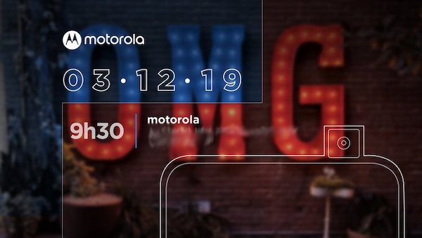 Le Motorola One Hyper et son tiroir motorisé seront dévoilés le 3 décembre