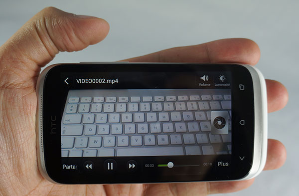 HTC Desire X : écran