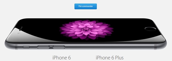 Apple iPhone 6 et iPhone 6 Plus : les précommandes sont ouvertes !