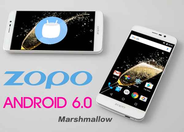 Zopo Speed 7 : Android 6.0 Marshmallow est disponible