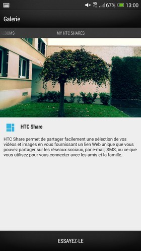 HTC One Max : multimédia