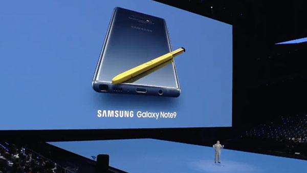 Samsung dévoile son Galaxy Note 9