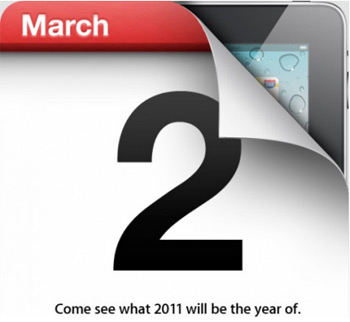 Apple dévoilera son iPad 2 le 2 mars
