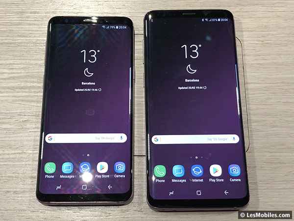 Les Samsung Galaxy S9 et Galaxy S9+ sont disponibles