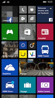 Nokia Lumia 930 interface