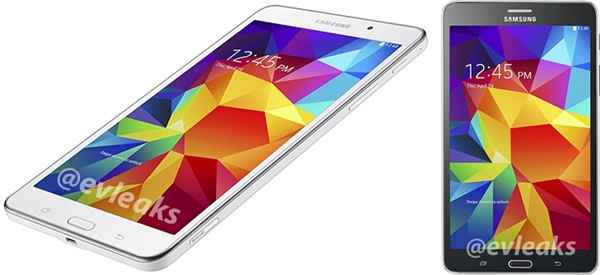 Samsung Galaxy Tab 4 : le modèle 7 pouces se dévoile à travers deux visuels presse