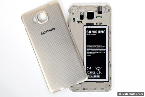 Samsung Galaxy Alpha capot