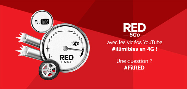 SFR RED : la 4G est arrivée !