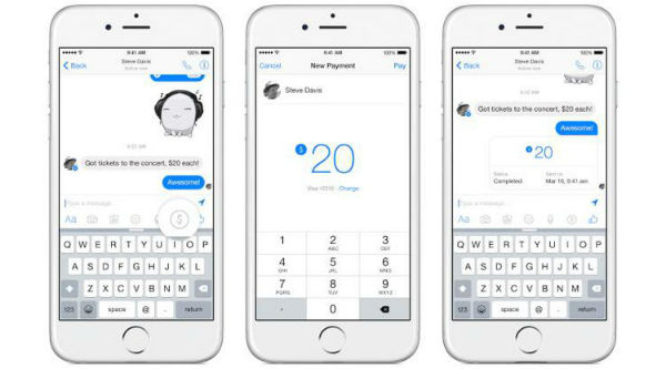 Facebook va proposer le paiement entre amis via son application Messenger
