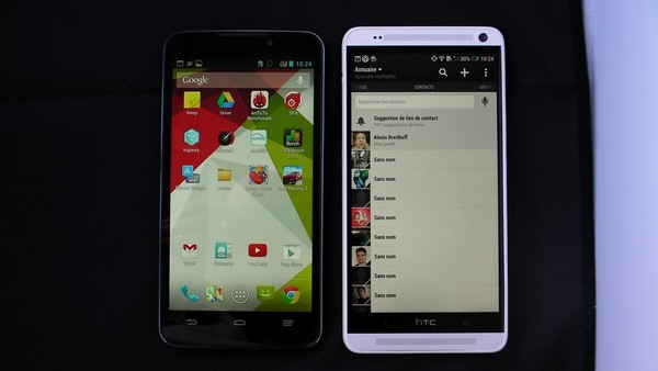 HTC One Max : écran