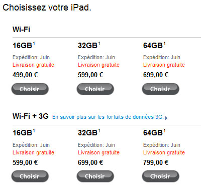 L'iPad d'Apple débarque en France !