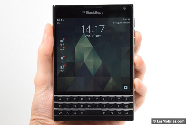 Test du BlackBerry Passport : de retour en classe affaires !