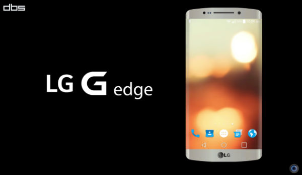 LG G Edge : un somptueux concept de smartphone doté d'un écran incurvé
