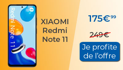 Le Xiaomi Redmi Note 11 est en promotion