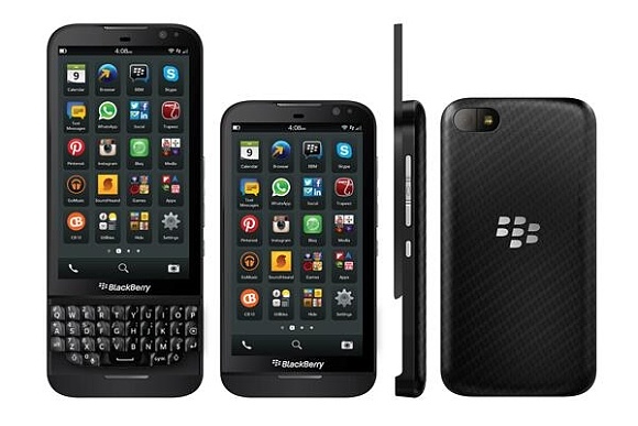 Visuels presse supposés du BlackBerry Z15