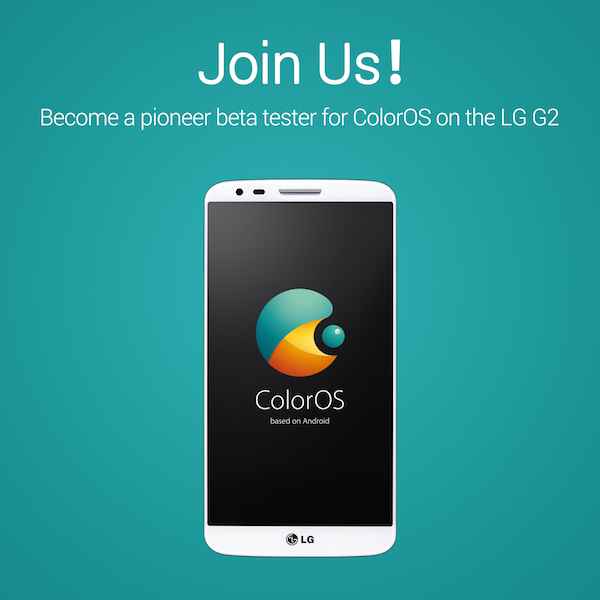 Oppo souhaite déployer ColorOS sur les G2 de LG