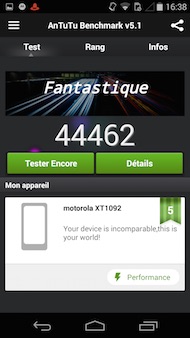 Motorola Moto X appli antutu