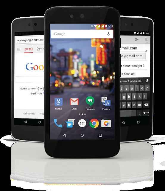 Android One : Google annonce l'arrivée d'un premier smartphone en Birmanie