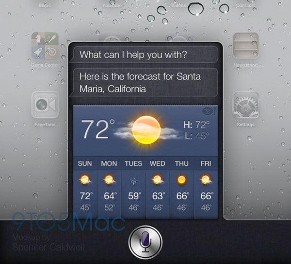 Siri débarquerait sur l'iPad avec iOS 6