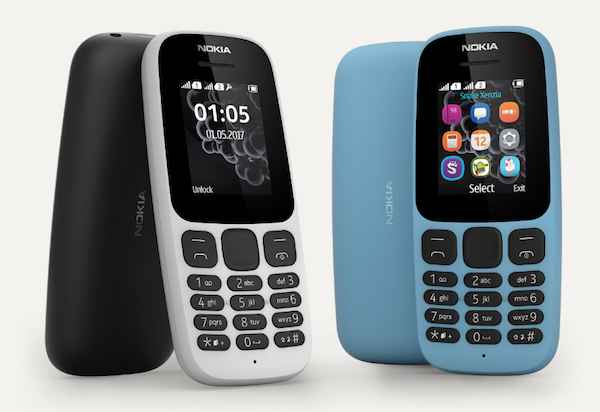 Nokia 105 : la version 2017 présentée par HMD Global