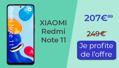 Xiaomi Redmi Note 11 en promo chez Rakuten
