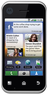 Motorola dévoile le Backflip sous Android