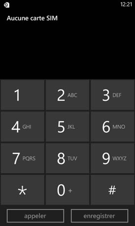 Nokia Lumia 620 appel