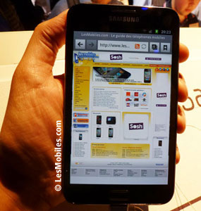 Prise en main : Samsung Galaxy Note (notre avis)